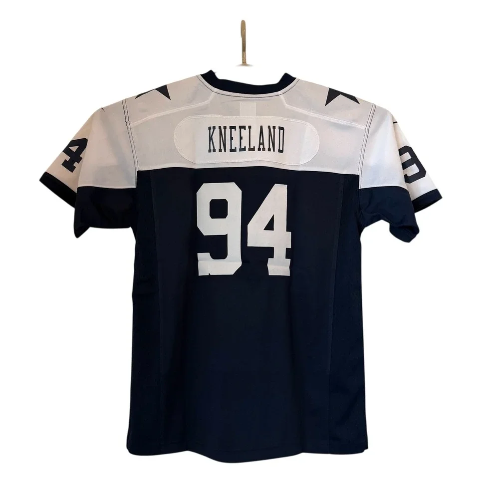 Nike Dallas Cowboys Marshawn Kneeland 94 Jersey Kids XL 18-20 Navy White NFL NEW
